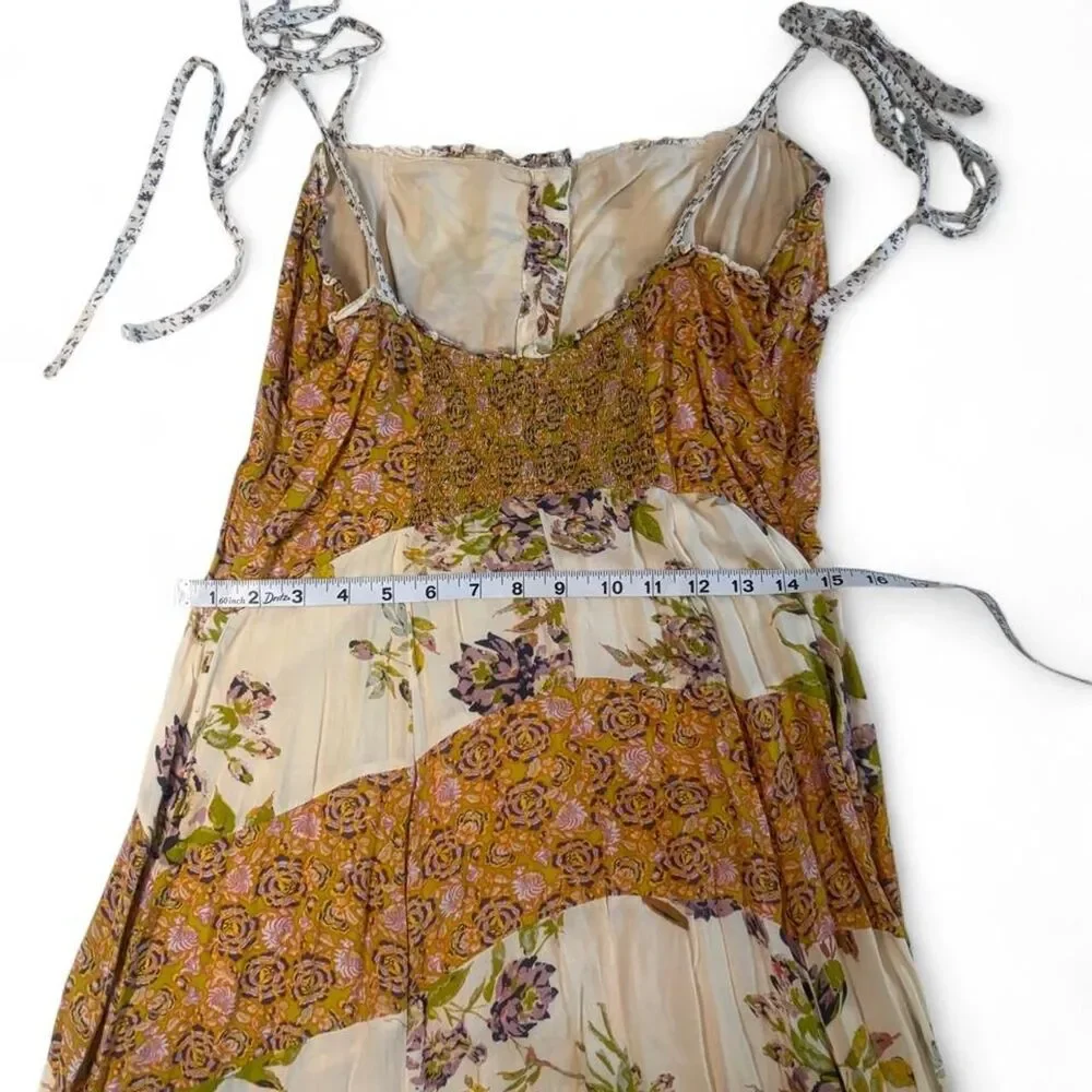 Free People Lover Boy Women's multi Pattern Maxi Dress